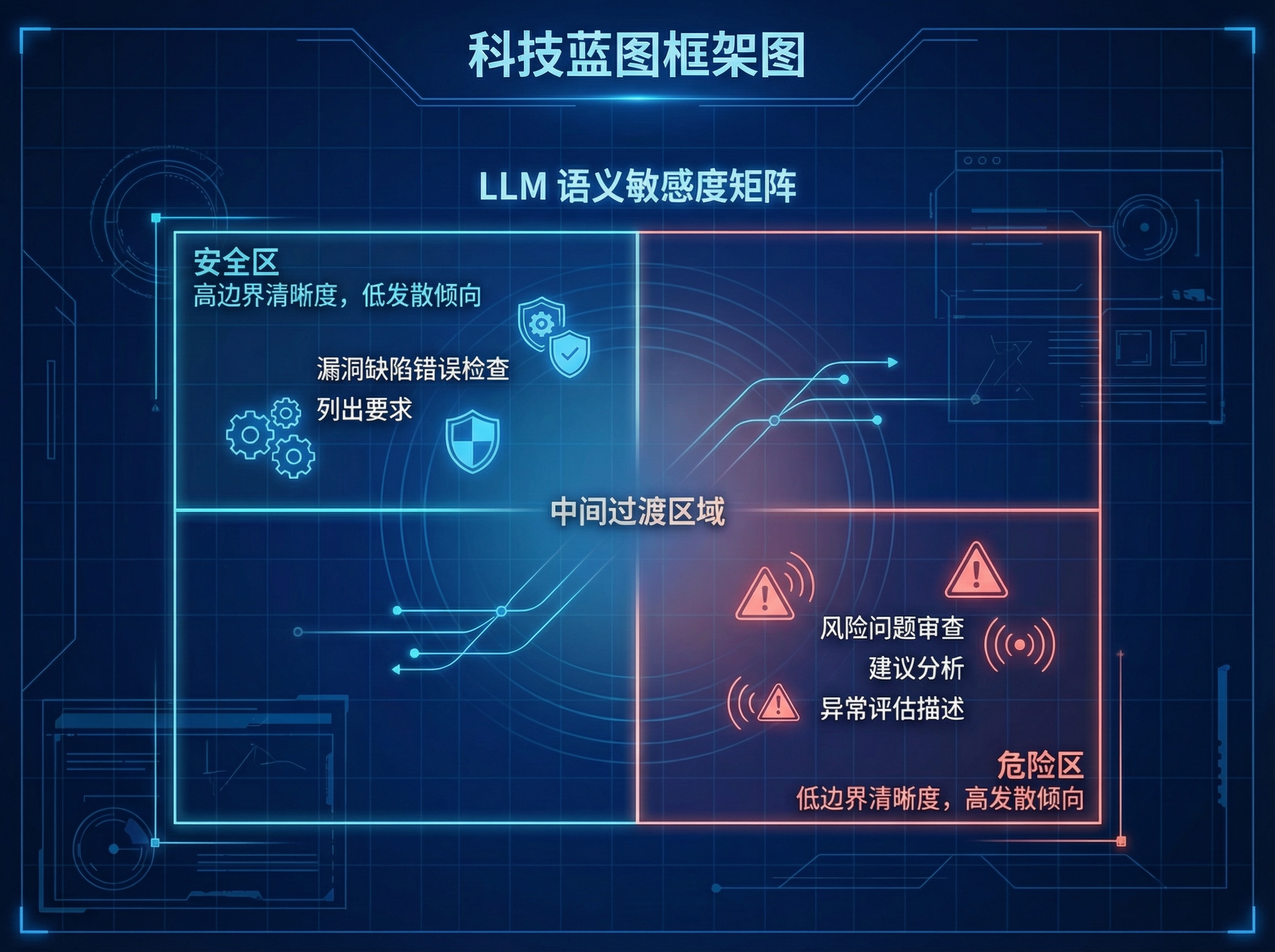 LLM 语义敏感度矩阵