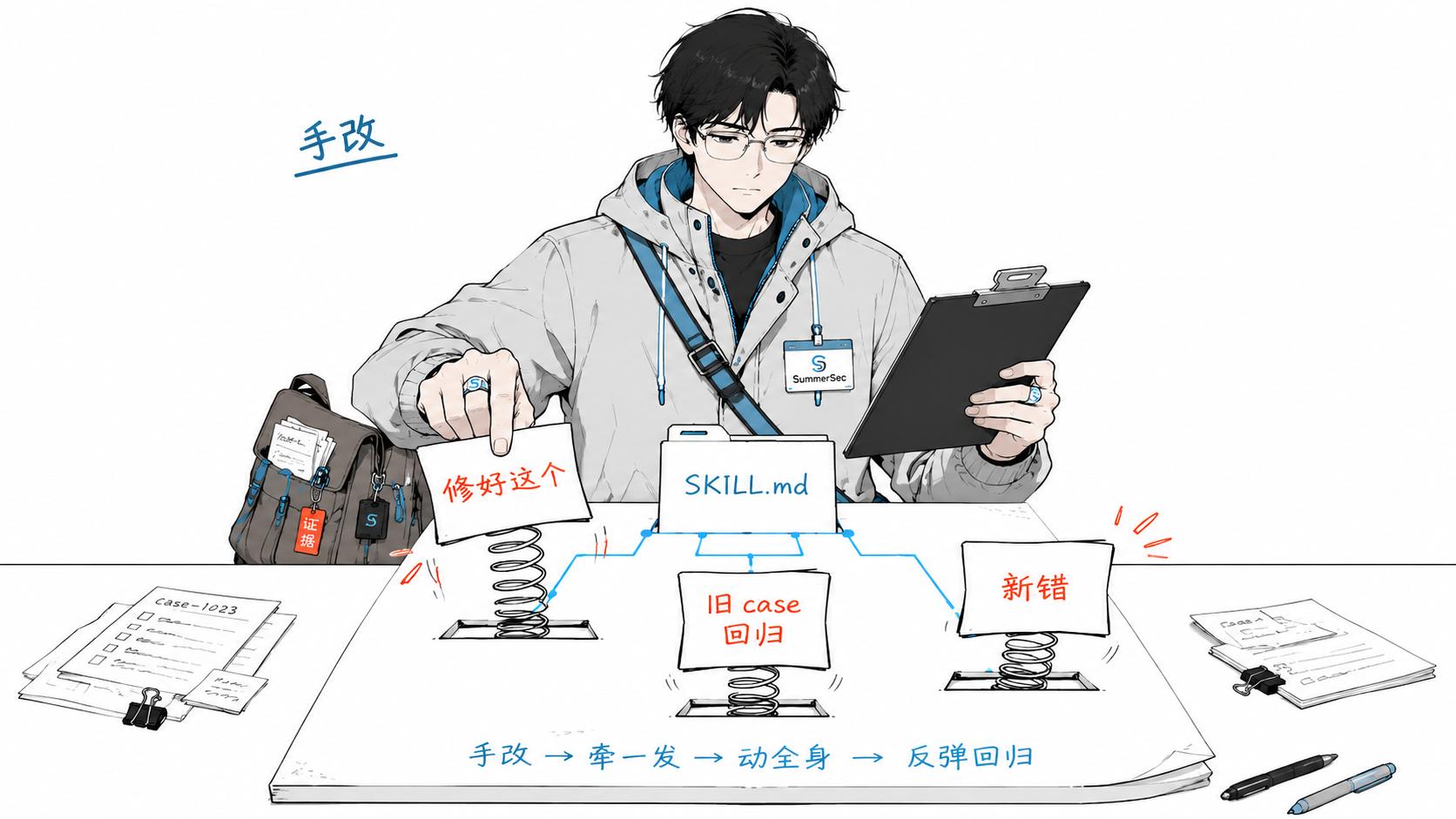 手改 Skill 的回归陷阱