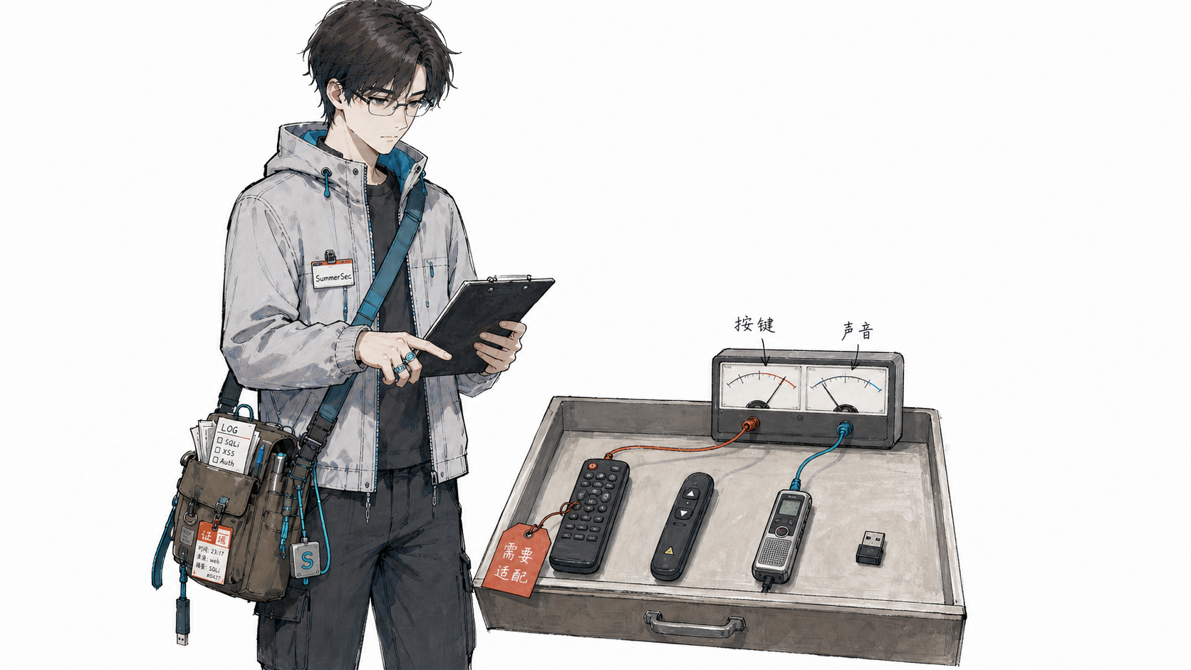 SumSec Observer 检查闲置设备的按键与声音输入