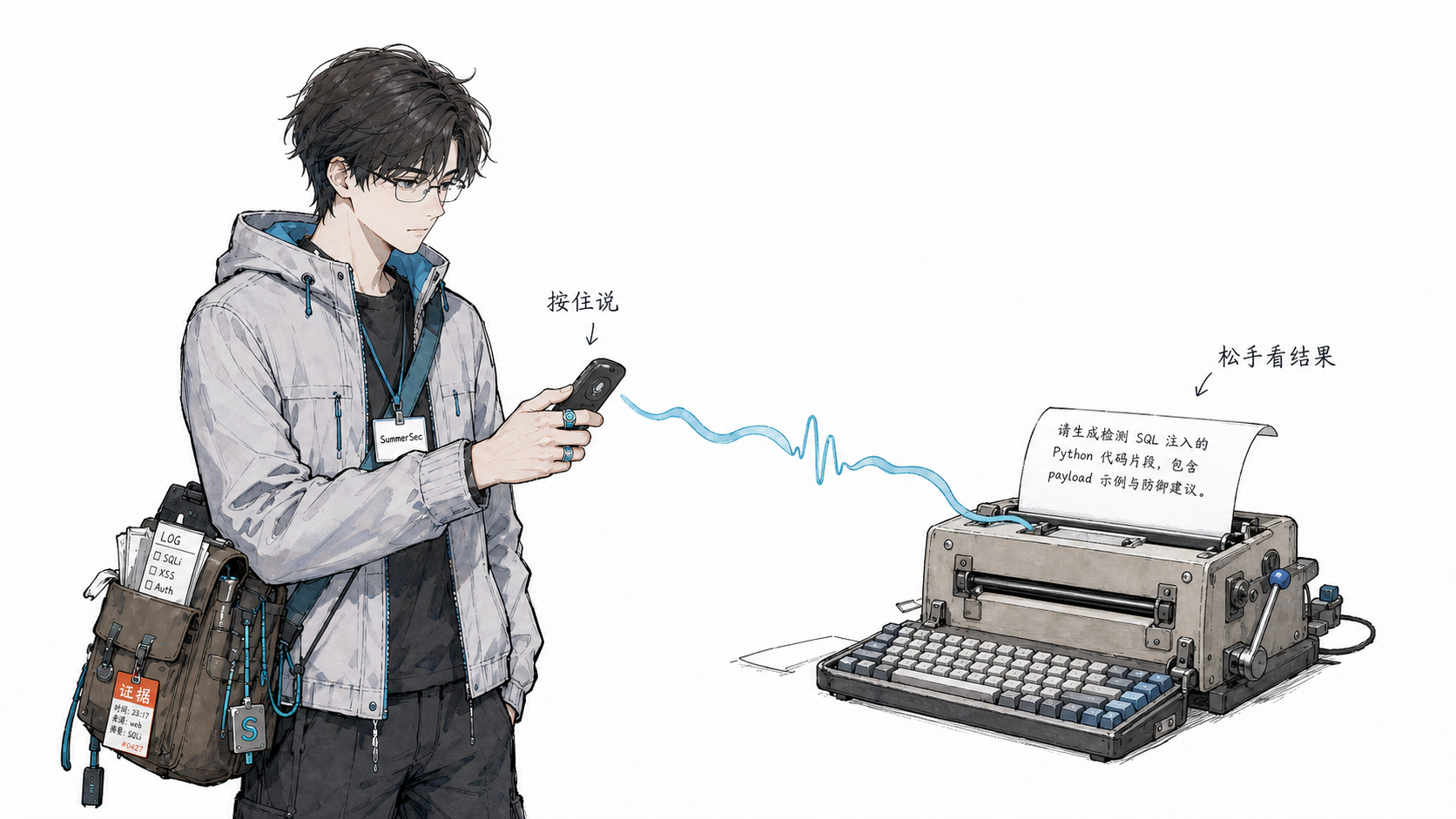 SumSec Observer 用遥控器把语音送进 Coding Agent